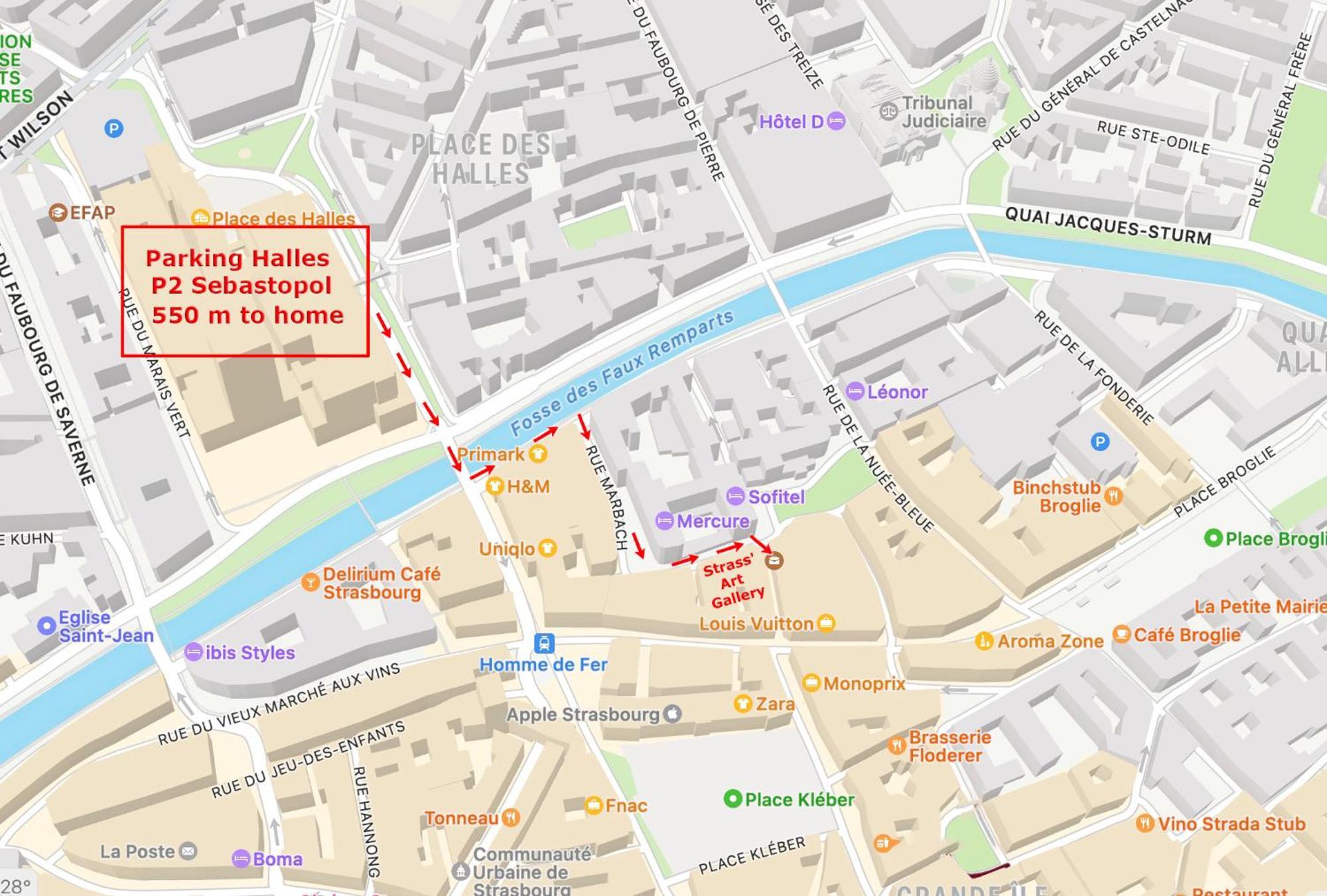 Accommodatie bij particulieren En Hyper Centre A Straatsburg